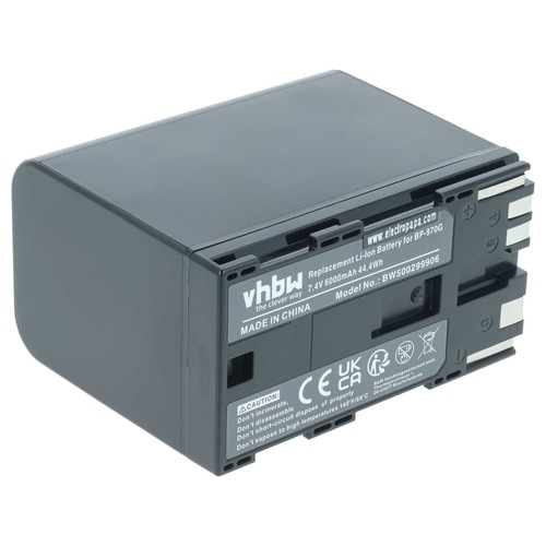 Battery for canon h1s xh - h1s,
