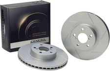 Front Slotted Brake Rotors For