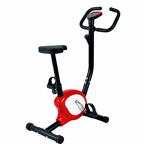 Upright exercise bike - bike, with