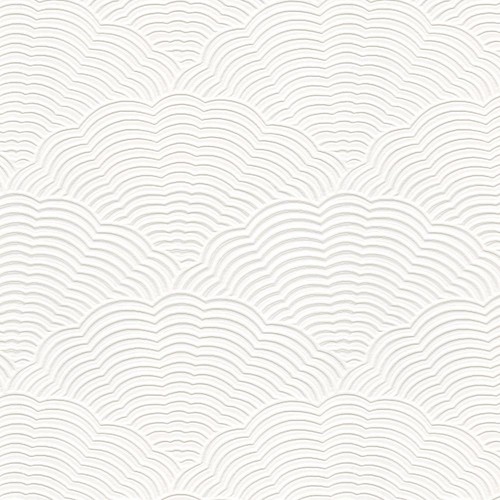 White blown vinyl wallpaper - white,