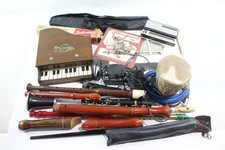Vintage Musical Items Clarinet Percussion Jack Leads Recorders Stylophone 