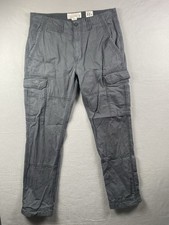 Fat Face Cargo Trousers Mens W32 L30 Grey Utility Combat Pants Military 32x30