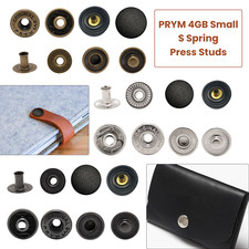 15mm S Spring Press Studs