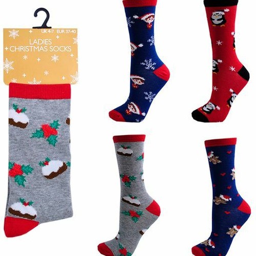 Ladies xmas novelty socks 6 - ladies, socks,