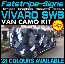 fits VAUXHALL VIVARO SWB CAMO