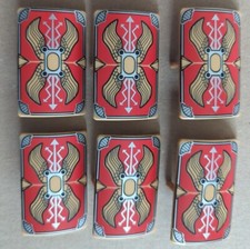 Playmobil 6 Roman shields (Scutums)