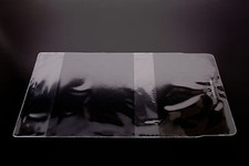10x CLEAR PLASTIC PAPERBACK BOOK COVERS 196mm size
