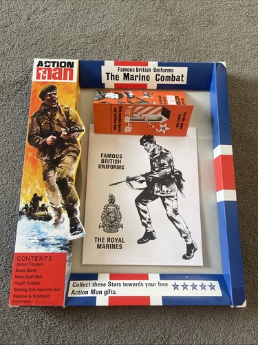 Vintage action 40th - man, marine