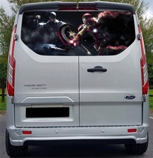 Tailgate wrap for Ford Transit