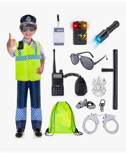 Police costume kids boys - costume, kids,