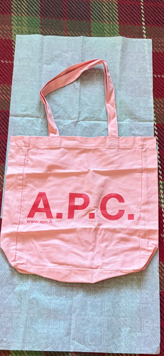 Apc canvas cotton tote - apc, bag-