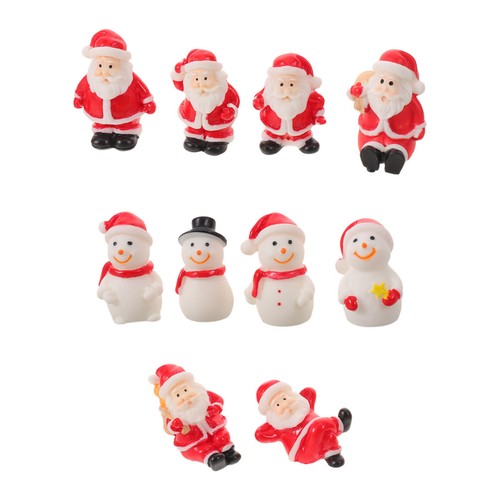 10pcs mini resin christmas - 10pcs,