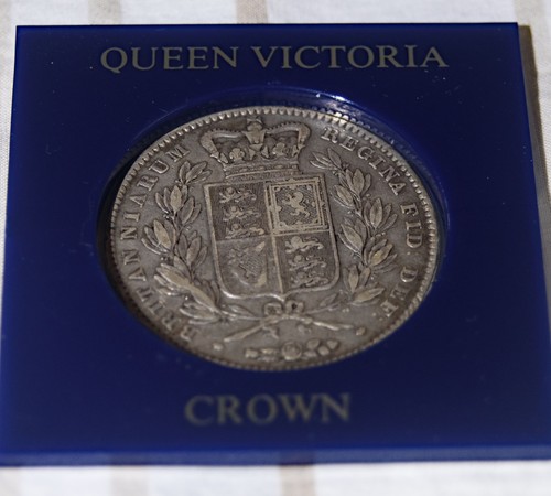 1844 victorian silver crown
