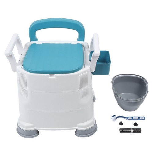 Bedside commode toilet 3height - commode,