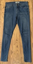 TopShop Moto Leigh Denim Blue Jeans Skinny Women's Size W30 L30