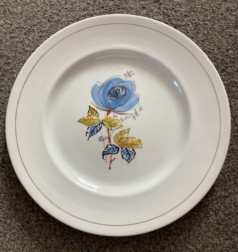 Glo white ironstone plate - glo-white,
