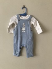 BNWT BABY DUNGAREES AND VEST
