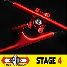 INDEPENDENT Stage 4 Red Skateboard Trucks  151, 166 or 215 Wide Axle