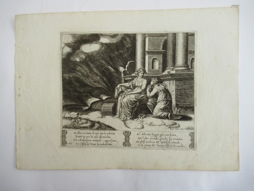 Old master print from - old,