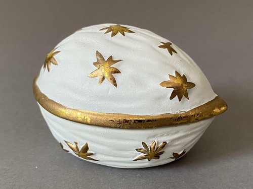 Nut box clay jewelry - nut,