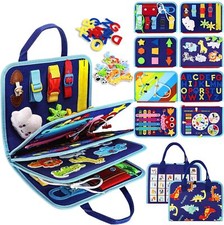 Montessori busy board sensory - board,