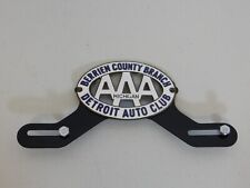 Vintage Berrien County Branch Detroit Auto Club AAA Michigan Plate Topper Emblem