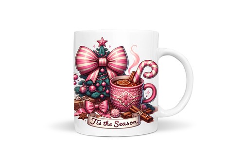 Retro christmas tis the - tis, season
