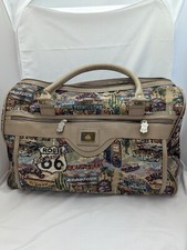 Vintage Pioneer Express Route 66 Tapestry Design Hold All Bag- Classic Design