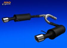 Sport Exhaust Back Box Silencer Y Pipe FORD MONDEO Mk4  2.0 2.2 2.3  2.5 Twin