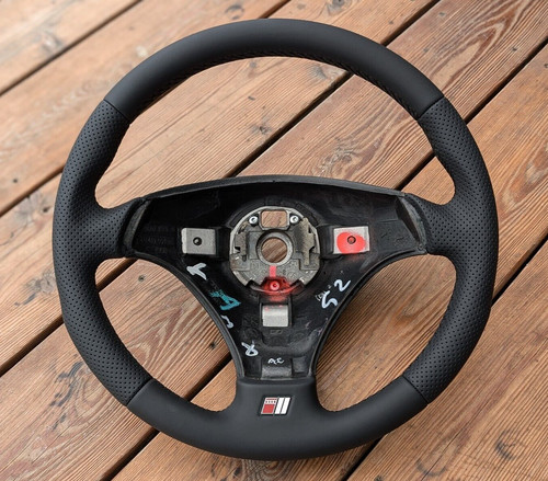 New leather steering - new, wheel
