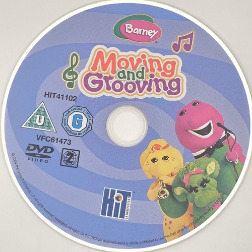 Barney moving and - moving, dvd