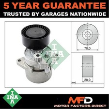 Tensioner Pulley INA Fits Mercedes-Benz Jeep Dodge + Other Models #1
