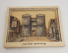 Vintage Ivorex 3D Wall Plaque