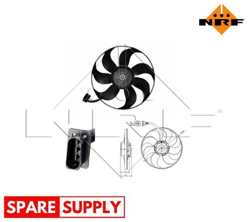 Fan radiator for beetle - radiator,
