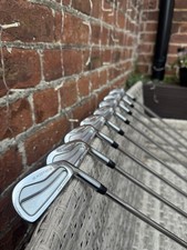 Tour Edge Exotics CNC Forged Irons 4-PW Regular Steel Shafts Right Handed Used