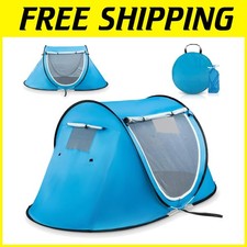 Foldable Cabana with Zipper -