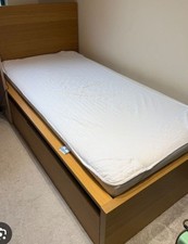 IKEA Malm Single Bed Frame Oak