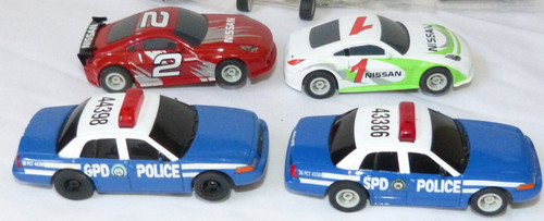 Micro scalextric cars ford - cars,