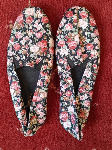Joe brown floral canvas shoe - canvas,