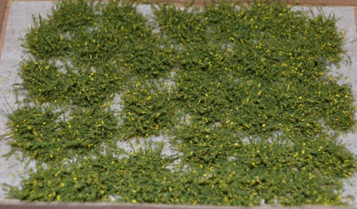 Model gorse bushes self - model,