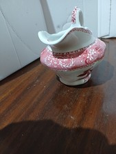 Spodes Camilla Copeland Pink Pottery Jug