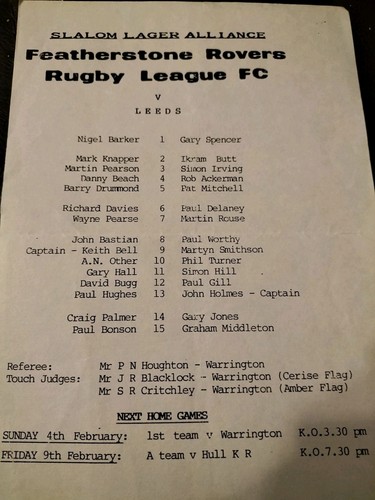 Rugby league alliance - rugby,