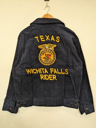 Ffa corduroy jacket - navy, xl