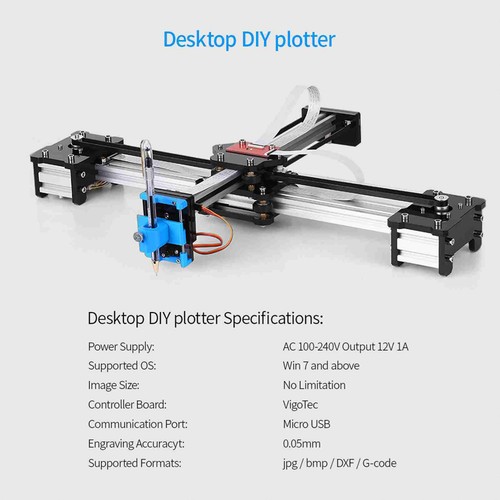Desktop plotter robot - vg-x4,