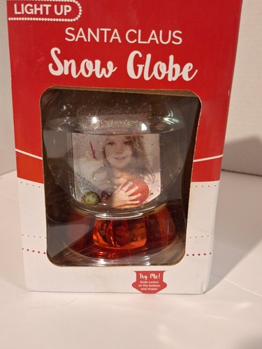 Light photo snow globe - light, up