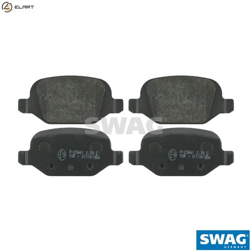 Brake pad set disc - 70, 91