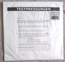 DEMDIKE STARE -Test Pressing