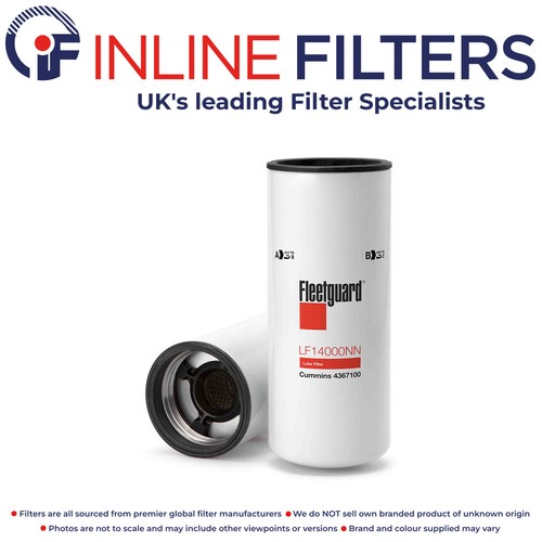 Oil filter size - filter, x