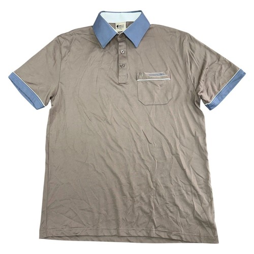 Gabicci mens polo - gabicci, tan