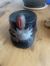 Original German Police Shako Cap Hat Helmet With Chin Strap